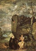 Saint Anthony Abbot Saint Paul the Hermit Diego Velazquez